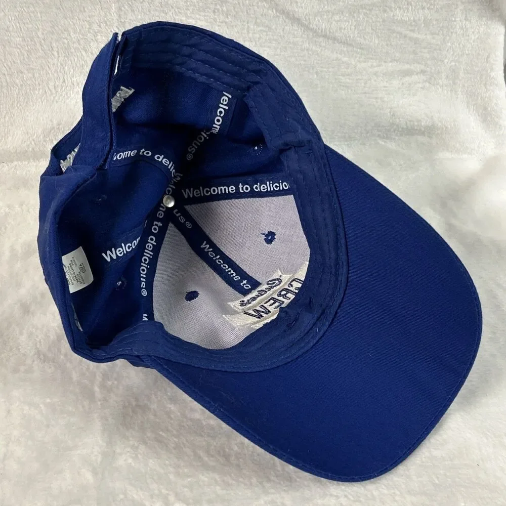 Culver's Crew Challenge Hat Blue Mens Hat Adjustable Ball Cap Baseball